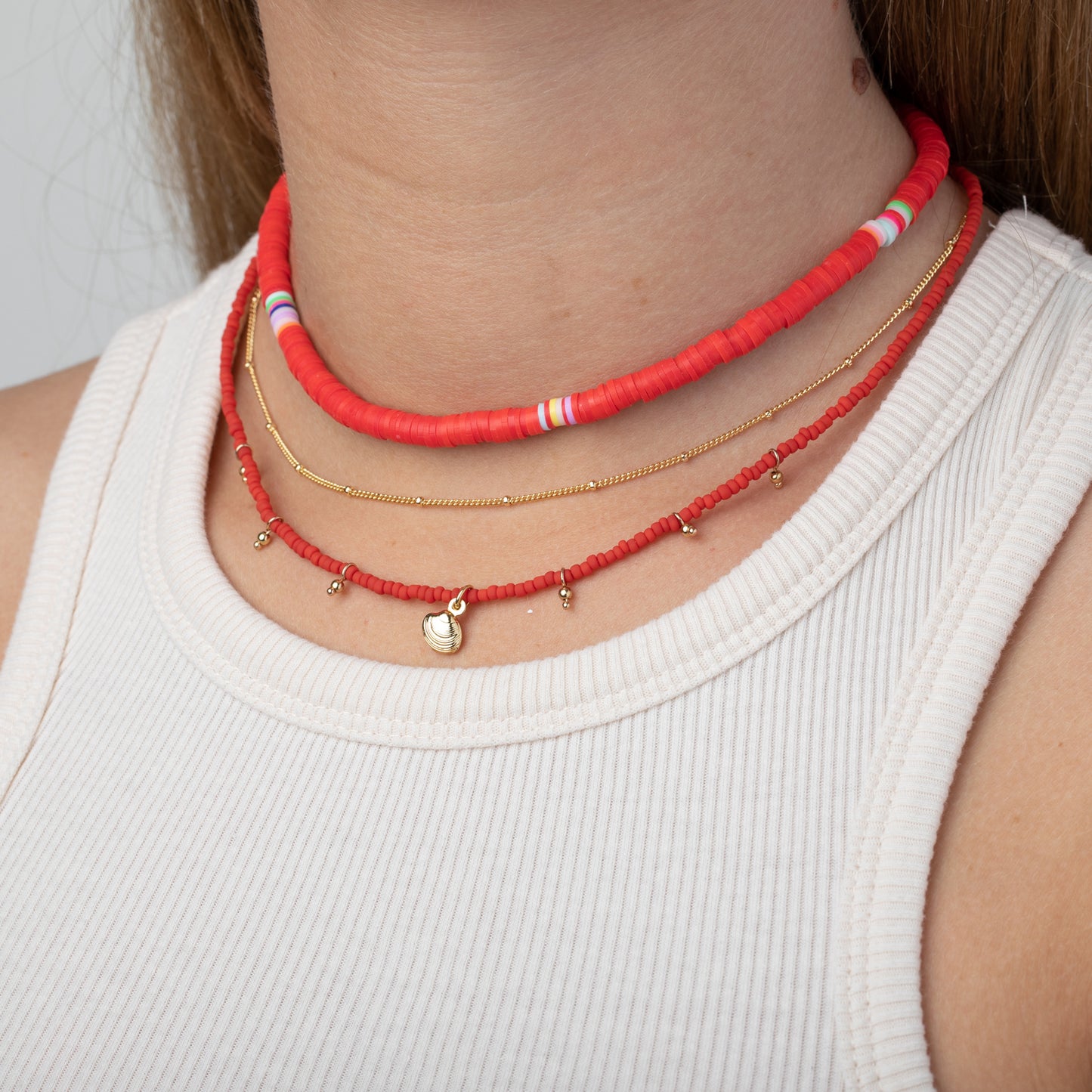 Collar Ganda Rojo