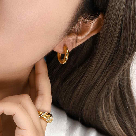 Pendientes Aro Sie Acero