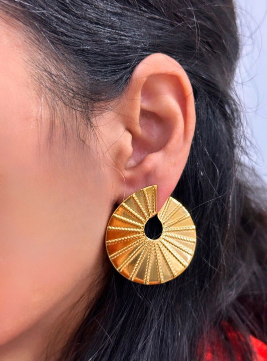 Pendientes Spirale Acero