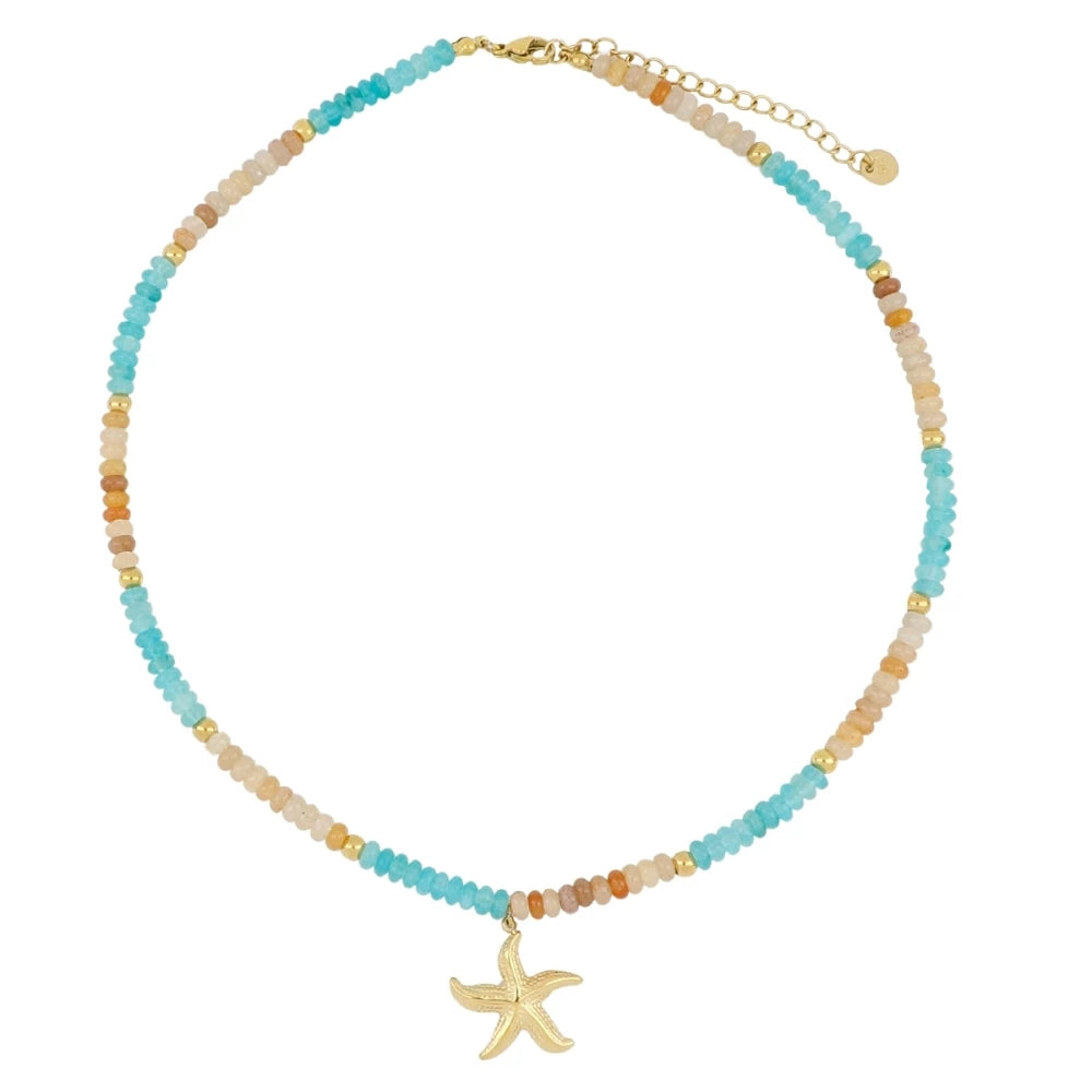 Collar Estrella Ágata