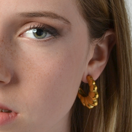 Pendientes Verlo Acero