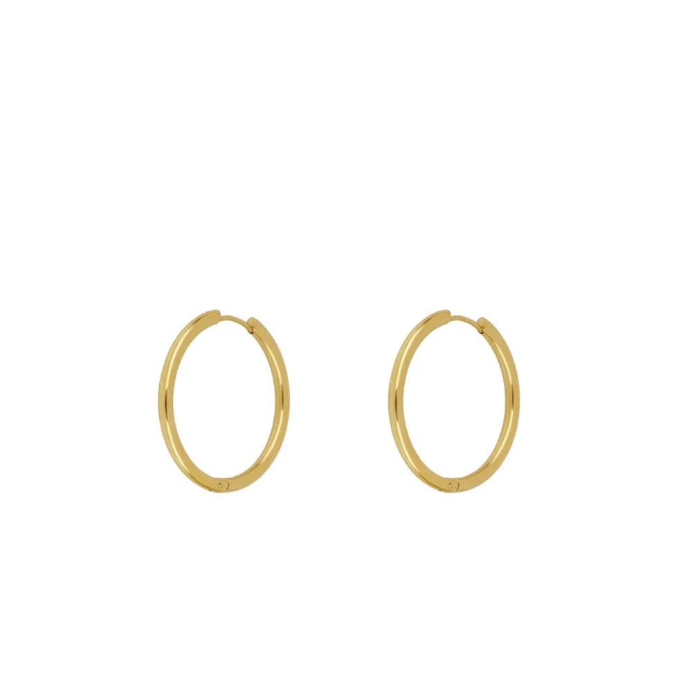 Pendientes Aretes Aro Acero