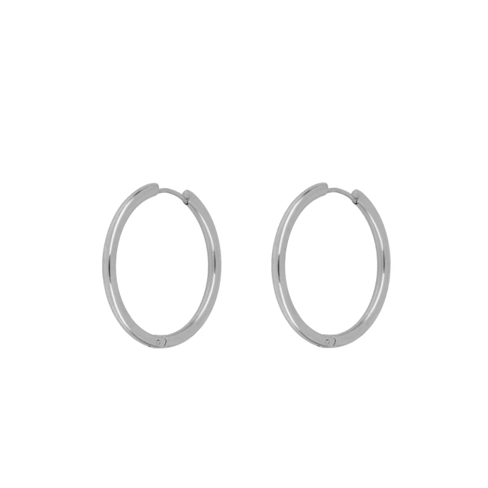 Pendientes Aretes Aro Acero
