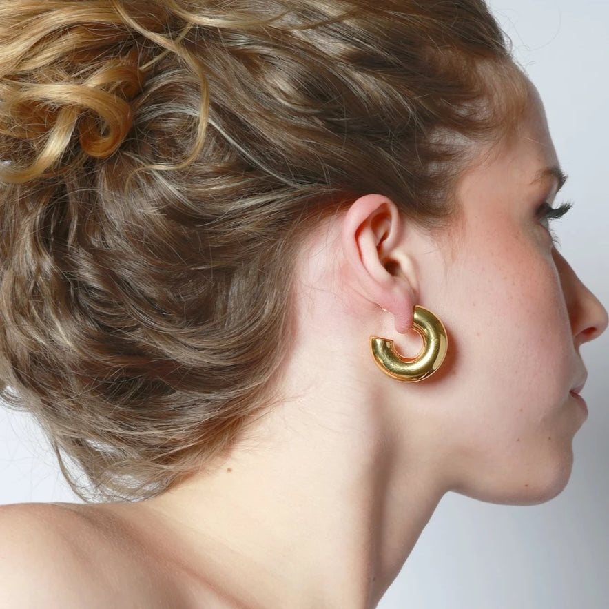 Pendientes Doré Acero