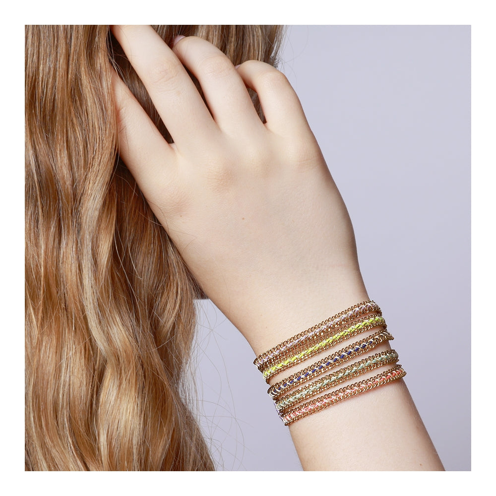 Pulseras Lilos Acero
