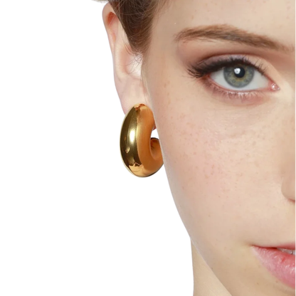 Pendientes Doré Acero