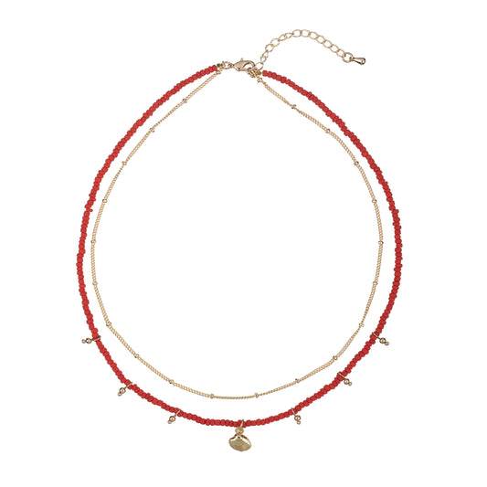 Collar Ganda Rojo