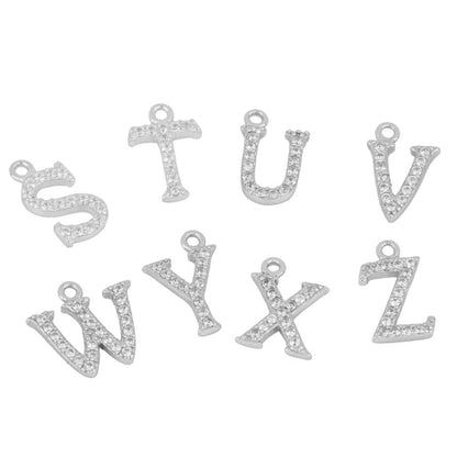 Charm Bimi Letra Inicial Circonita