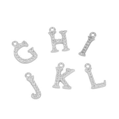 Charm Bimi Letra Inicial Circonita