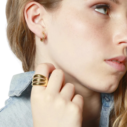 Anillo Luana Acero