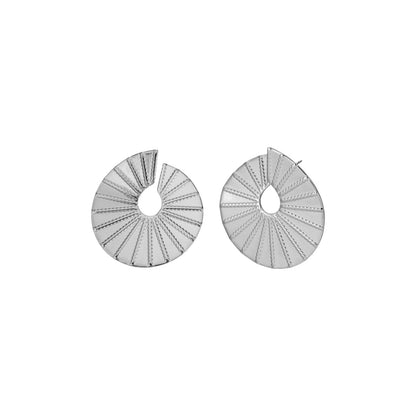 Pendientes Spirale Acero