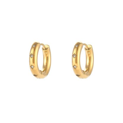 Pendientes Aro Sie Acero