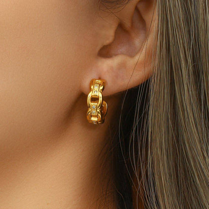 Pendientes Simei Acero