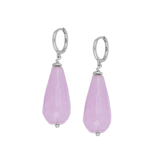 PENDIENTES AGAAT VIOLETA