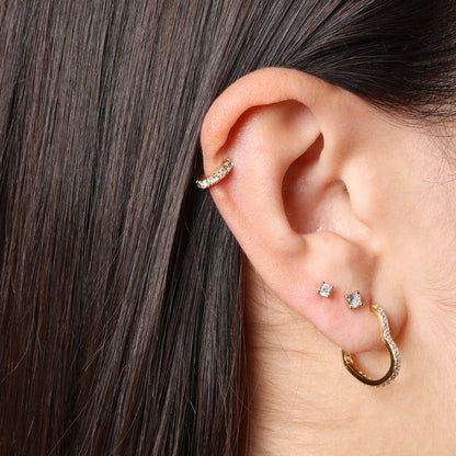 Pendientes Corao Circonitas
