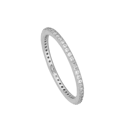 Anillo Lube Circonitas Blancas