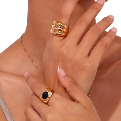Anillo Trip Acero