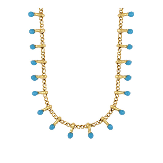 Collar Iris Azul (más colores)