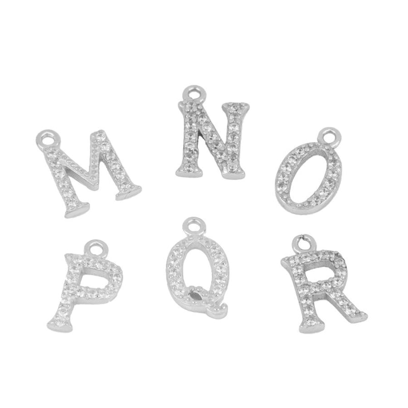 Charm Bimi Letra Inicial Circonita