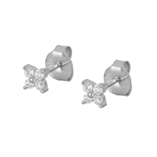 PENDIENTES MINI STER BLANCA