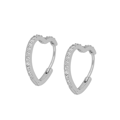 Pendientes Corao Circonitas