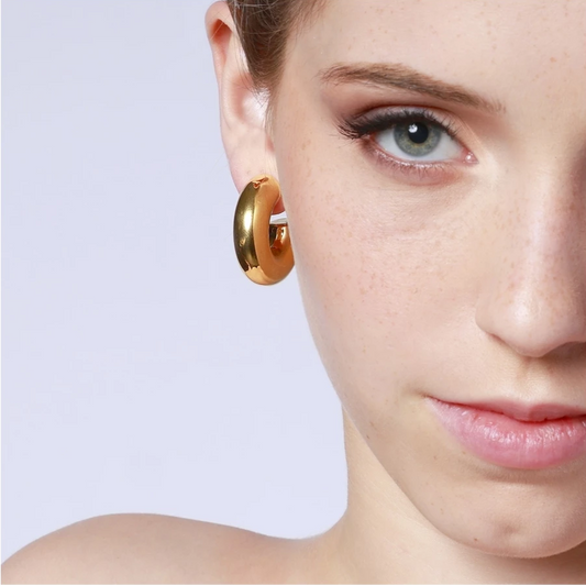 Pendientes Doré Acero