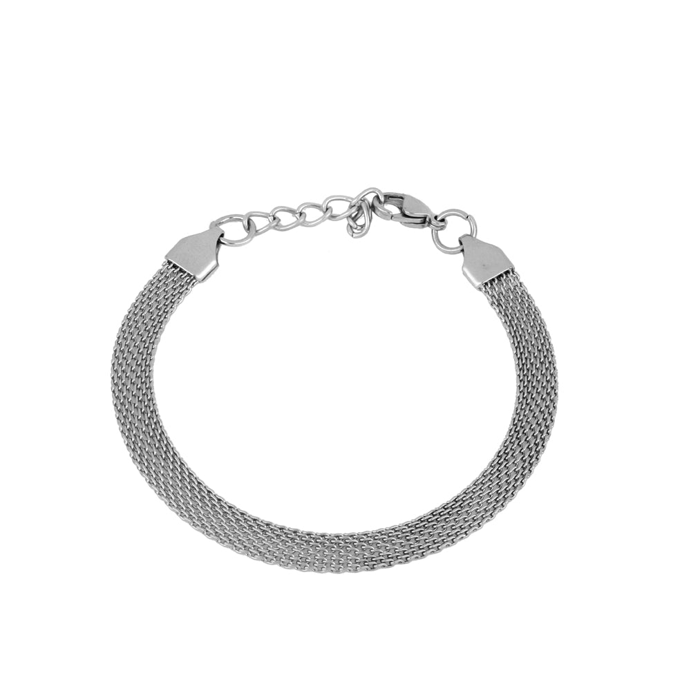 PULSERA PLAT ACERO