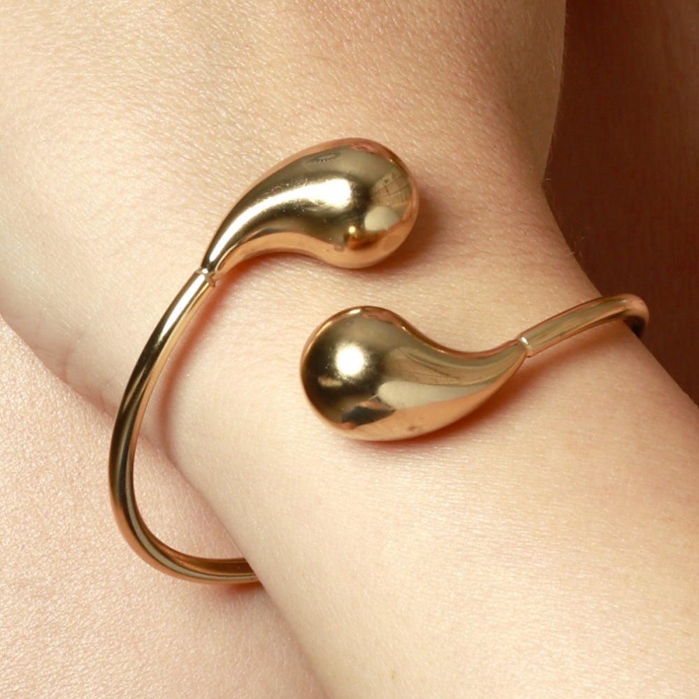 BRAZALETE GOTA ACERO